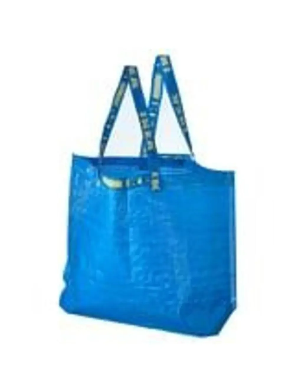 IKEA Blue Large Shopping Bag Tote Reusable Grocery Laundry Tote 6 Pack